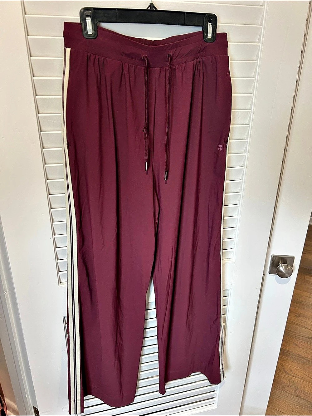 Sweaty Betty  Burgundy Track Pants